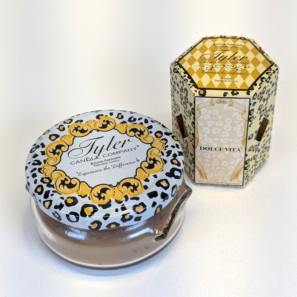 Tyler Candle Company Dolce Vita Votive & Warm Sugar Cookie Jar Candles